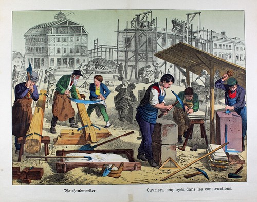 Bauarbeiter handwerker - bauarbeiter,