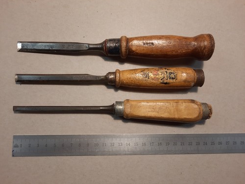 3st stemmeisen stecheisen - 3st.,