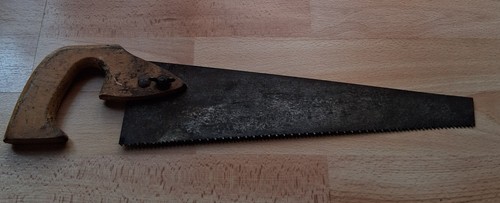 Antike schreinersäge - antike,